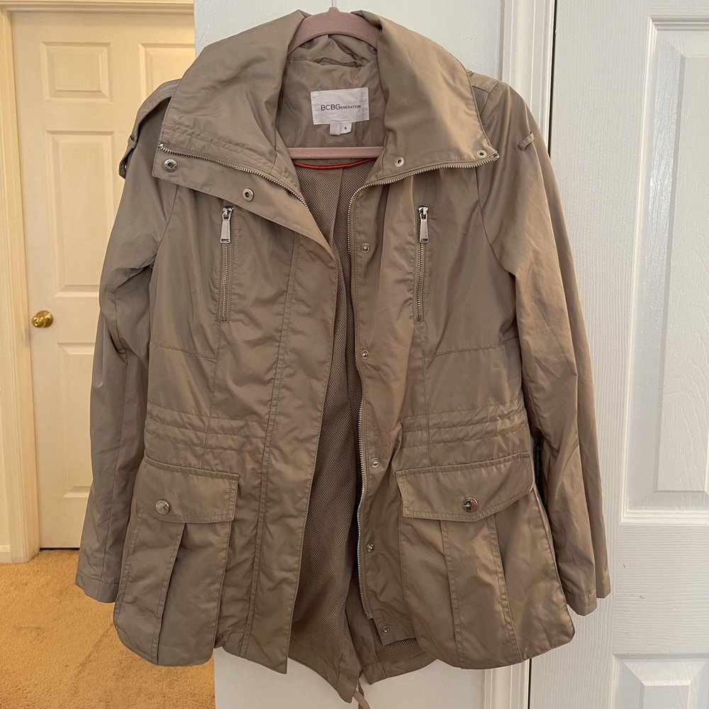 BCBG utility jacket (small)